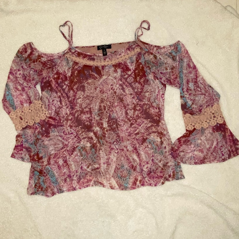 Jessica Simpson Paisley Top